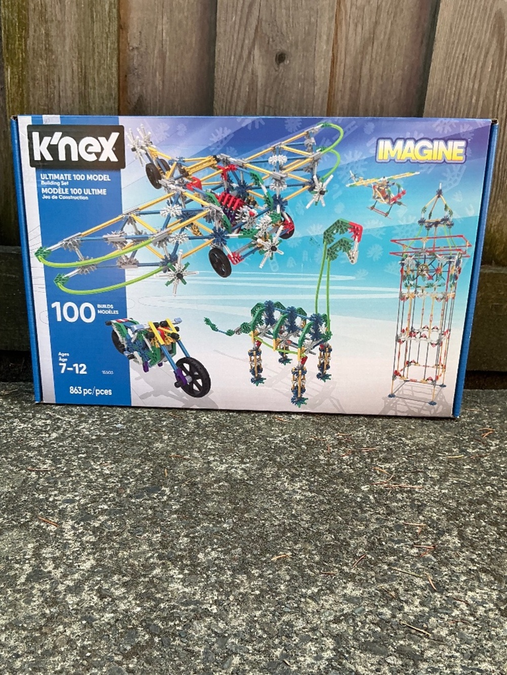 K'NEX Imagine Ultimate 100 Model Building Set 863 Pieces